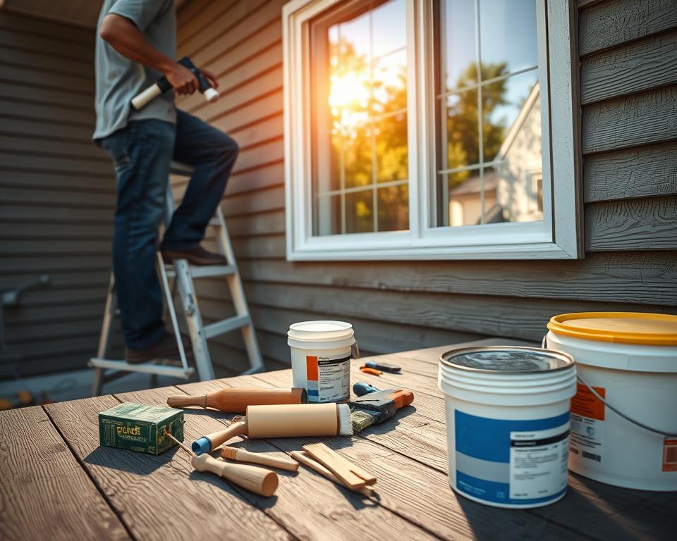 DIY siding maintenance