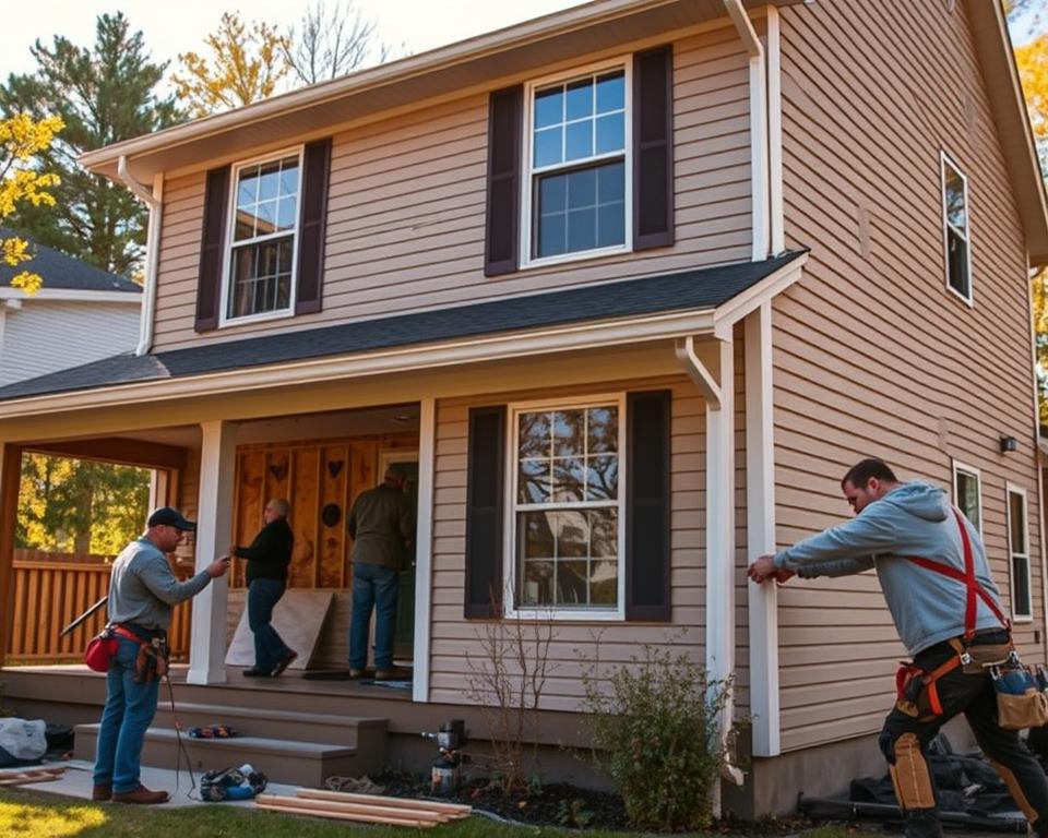 insulated siding installation process